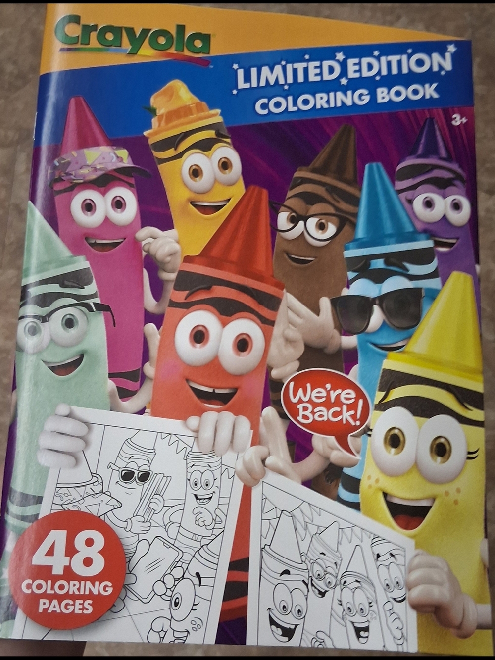 New Crayola Limited Edition Coloring Book